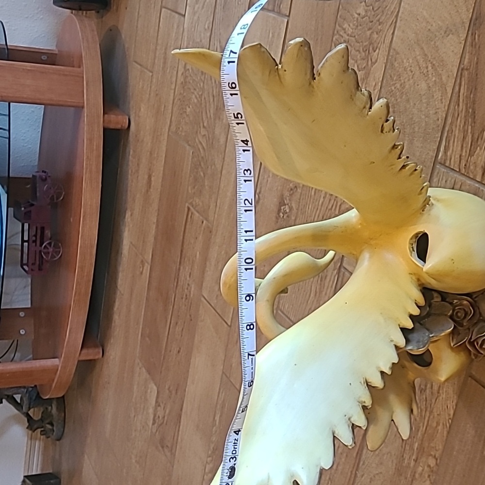 Vintage Swan Large Sculpture Candle Holder Rare Decor Love Birds Beautiful - Picture 15 of 16